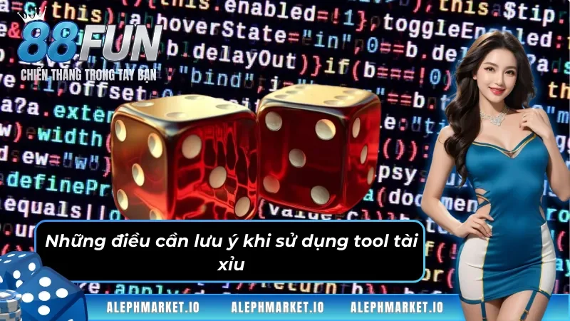 Những lưu ý quan trọng khi sử dụng tool hack tài xỉu